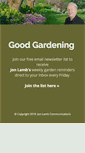 Mobile Screenshot of gardenandoutdoorliving.com